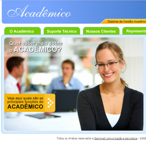 Digitais - Site Acadêmico